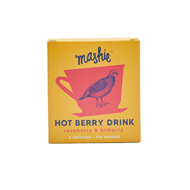 Uogų tyrė MASHIE Original, aviečių ir mėlynių, 4vnt.