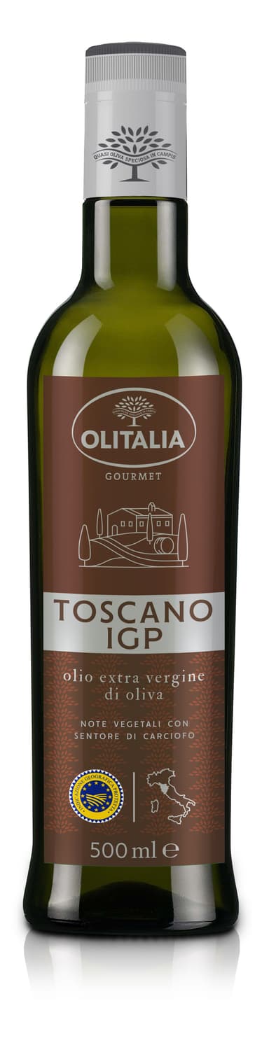 Alyvuogių aliejus OLITALIA+  Toscano, Extra Virgin, 500 ml