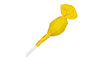 Lemon-flavored lollipop, organic
