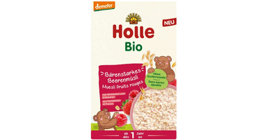 Pilno grūdo javainiai su uogomis, nuo 1 metų amžiaus, biodinaminiai