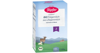 BIO 2 follow-on goat milk formula for infants over 6 months, organic
