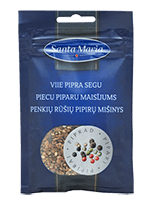 Penkių rūšių pipirų mišinys SANTA MARIA, 25 g