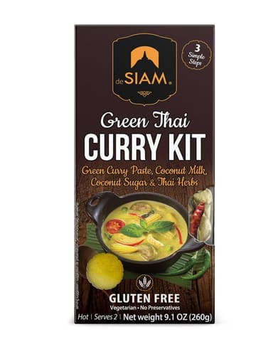 Set  DESIAM Green Thai Curry, with green curry, 260g