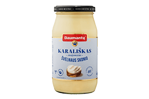 Mild-flavored mayonnaise DAUMANTŲ ROYAL 72%, 400g