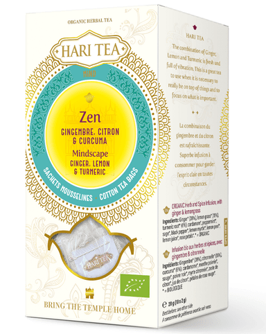 Ajurvedinė arbata ZEN MINDSCAPE, ekologiška, 10 pak.