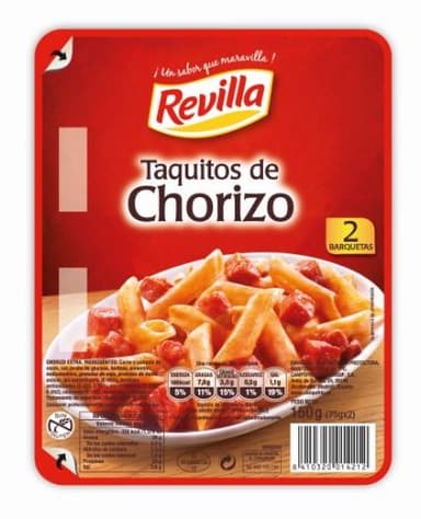 Cured sausage REVILLA, Chorizo, diced, 150 g