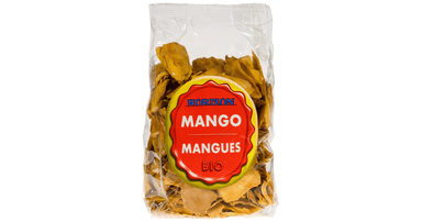 Dried mangoes, organic