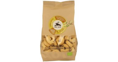 Organic TARALLINI crackers with olive oil