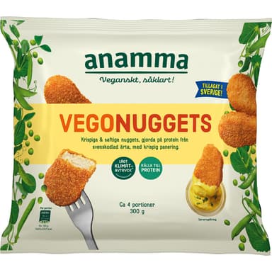 Frozen pea roasts ANAMMA, 300g