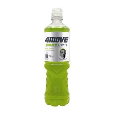 Izotoninis gėrimas 4 MOVE žaliųjų citrinų ir mėtų skonio, 750 ml