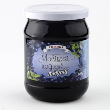 MOCIUTE blueberry preserves, 600 g