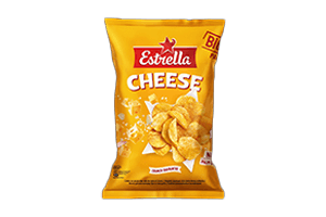 ESTRELLA Crisps, cheese flavor, 180 g