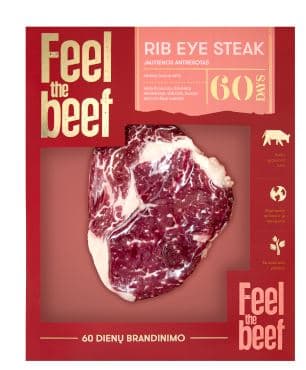 Dry matured, 60 days, beef entrecote ~ 320g