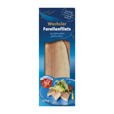 Hot smoked trout fillet WECHSLER