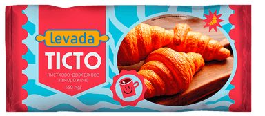 Šaldyta mielinė tešla LEVADA 450g