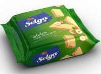 Wafers SELGA, hazelnut taste, 180 g