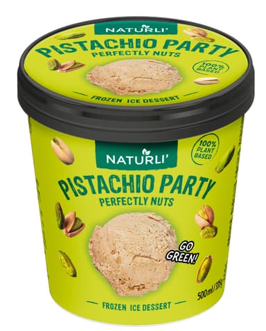 NATURLI Avižiniai valgomieji ledai su Pistacijų riešutais, 500ml/335g