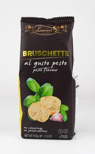 Bruschette LAURIERI, with pesto, 150 g