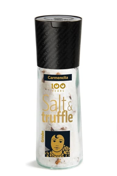 Viduržemio jūros druska CARMENCITA, su trumais, malūnėlyje, 105 g