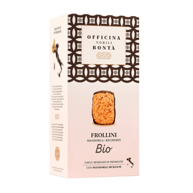 FROLLINI organic cookies with almonds and chocolate