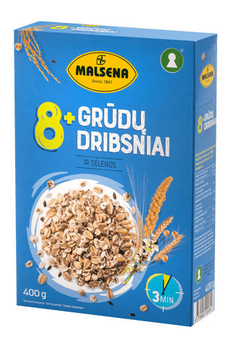 Dribsniai MALSENA, 8 grūdų, 400 g
