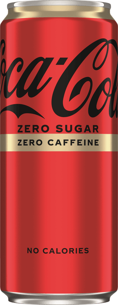 Gazuotas gaivusis gėrimas COCA COLA Zero Caffeine, 0.33l, skardinė D