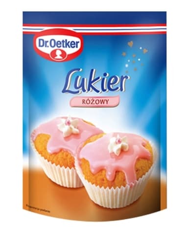 Sugar icing DR.OETKER, pink, 100 g