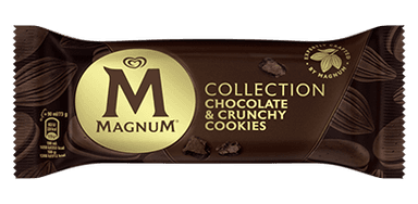 Ice cream with cookies MAGNUM DOUBLE BILLIONAIRE, 85 ml