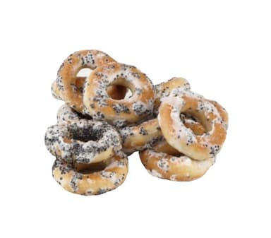 Mini wheat bagels, with poppy seeds, 2 kg