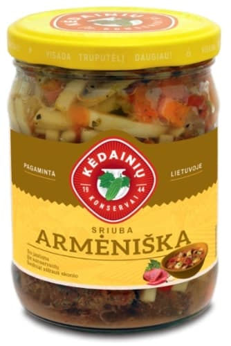 Armenian soup KĖDAINIŲ, with beef, 0,5/480 g