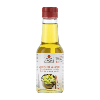 Skrudintų sezamų aliejus, ekologiškas