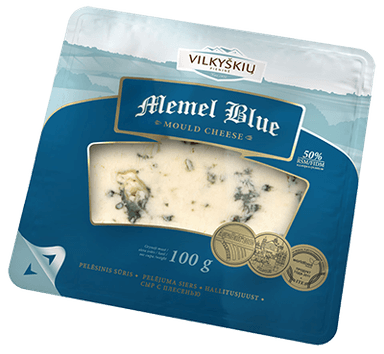 Pelėsinis sūris MEMEL BLUE, 50 %, RSM, 100 g
