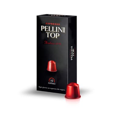 Coffee capsules PELLINI TOP, 10x5g
