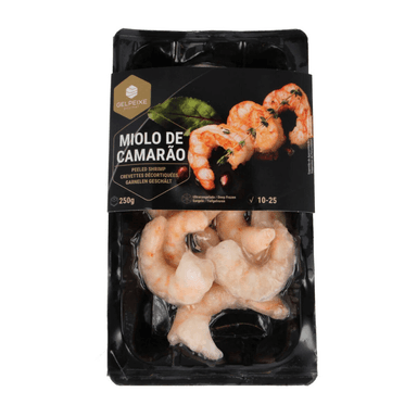Peeled, deveined shrimp, frozen (10/25)