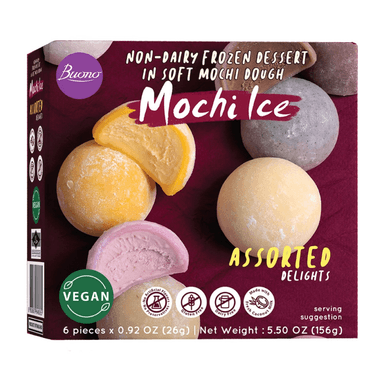 Mochi ice cream assortment