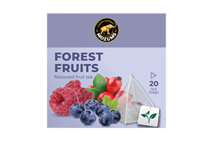 Forest berry flavored fruit tea MOŽUMS 20*2g