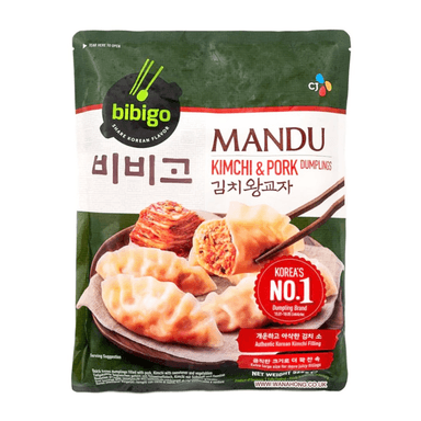 Koldūnai MANDU su kimchi ir kiauliena, šaldyti