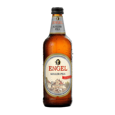 BIO ENGEL KELLERPILS beer, 4.9%, unpasteurized, unfiltered, organic
