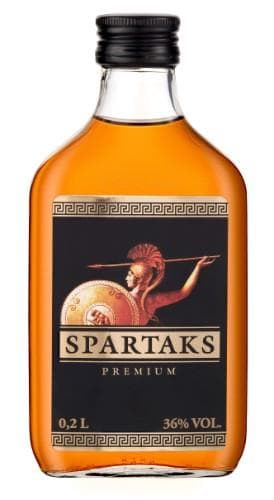 Spirit drink SPARTAKS PREMIUM, 36%, 0,2 l