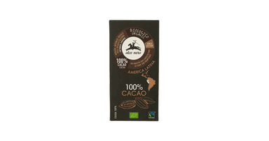 100% dark chocolate, organic