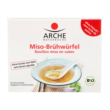 Miso broth cubes, 8 x 10 g, organic