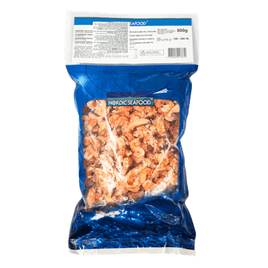 Frozen crayfish tailmeat, 100/200, 20% 1 kg