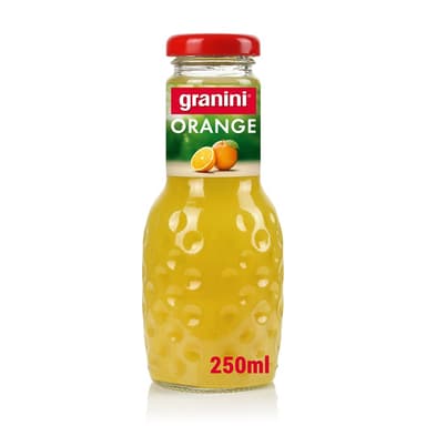 Orange juice GRANINI, with pulp, 100%, 0,25 l