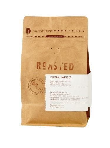 Coffee beans ROASTED, Espresso Salvador Santa Petrona, 100% arabica, 250g