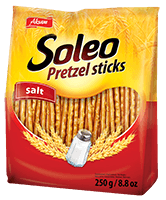 Šiaudeliai su druska SOLEO, 250 g