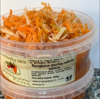 Pickled carrots and celery salads RAUGIAM VISKĄ,  500 g