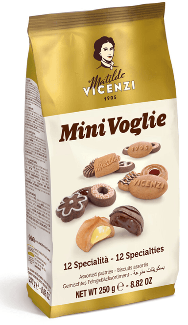 Bisquits VICENZI Mini Voglie, assorted, 250 g
