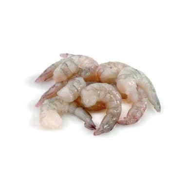 Vannamei prawns, raw, peeled, deveined, 16/20, 20%, 1 kg