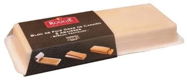 Block of duck foie gras Carre Palace, 2 layers, plastic mould, 350 g