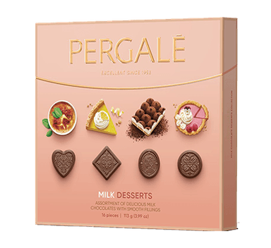 Chocolate candies PERGALĖ DESSERT 113g